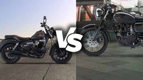 Benelli Motobi 200 vs Kawasaki W175 Comparison