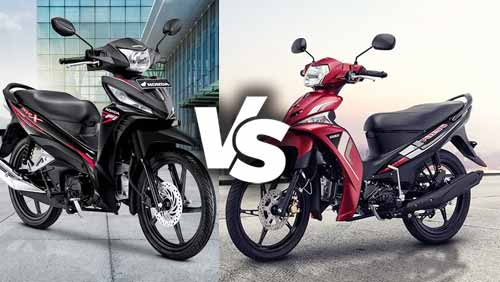 Comparison between Honda Revo and Yamaha Vega Force motorcycles