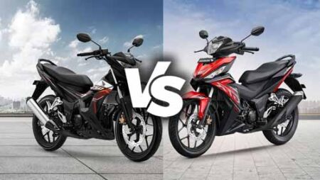 Honda Supra GTR 150 vs Honda Sonic 150R Comparison