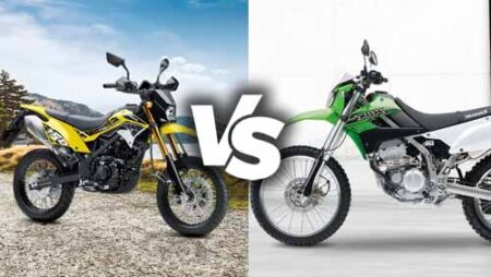 Kawasaki D-Tracker vs Kawasaki KLX 250 Comparison