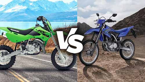 Kawasaki KX 65 vs Yamaha WR155 Comparison
