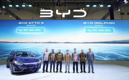 BYD Dolphin Dynamic and BYD Atto 3 Advanced Launched at GIIAS 2024