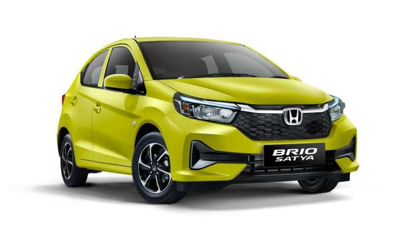 The Honda Brio a popular compact hatchback in Indonesia
