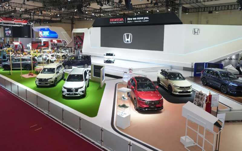 Honda Mencatat Pesanan Mobil yang Mengesankan di GIIAS 2024