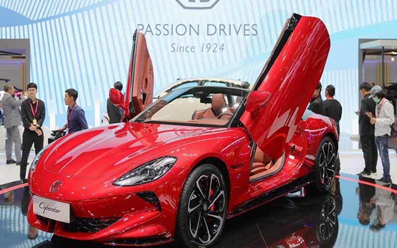 Morris Garages (MG) launched the Cyberster at the GIIAS 2024