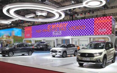 Suzuki introduces the All-New Ertiga Hybrid Cruise, the Grand Vitara, the New XL7 Hybrid, and the eVX electric car.