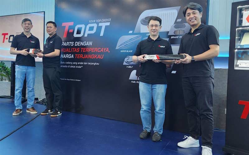 Toyota introduced a new line of non-original spare parts called T-Opt
