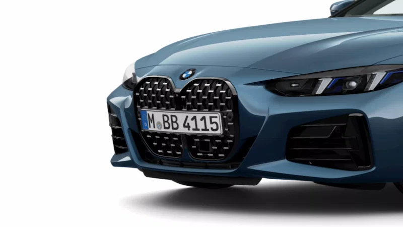 BMW 4 Series Convertible's front grille