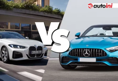 BMW 4 Series Convertible vs Mercedes Benz SL-Class Comparison