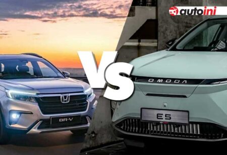 Comparison between Chery Omoda E5 and Honda BRV