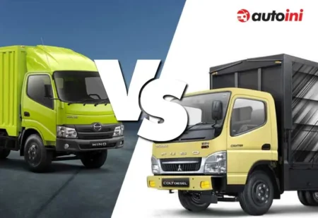 Hino 300 Series vs Mitsubishi Colt FE 84G HDL Comparison
