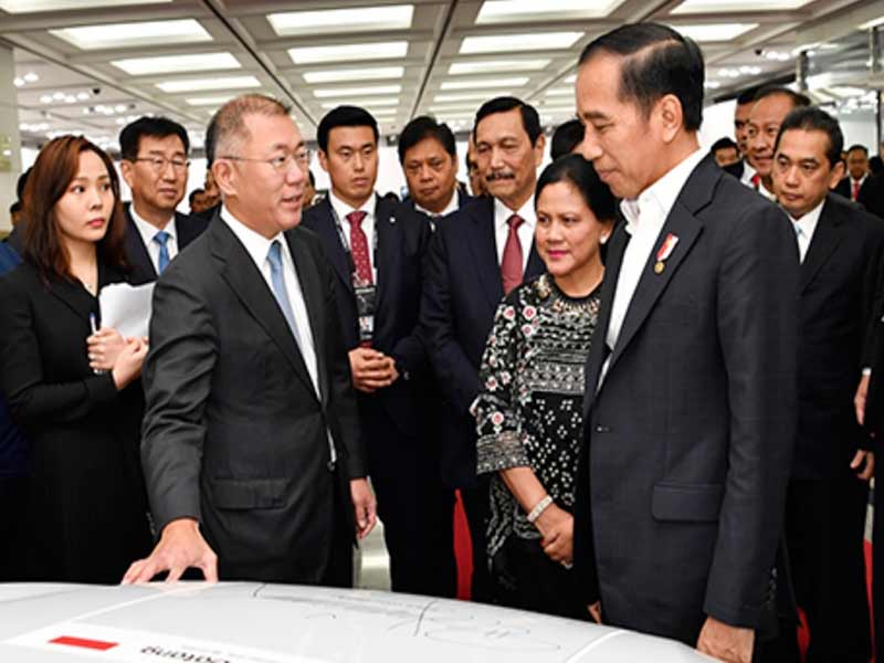 Hyundai Motor's establishment of a complete EV supply chain in Indonesia