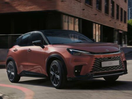 Lexus LBX subcompact crossover in Indonesia