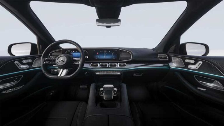 The GLE-Class is equipped with the latest MBUX infotainment system -autoini
