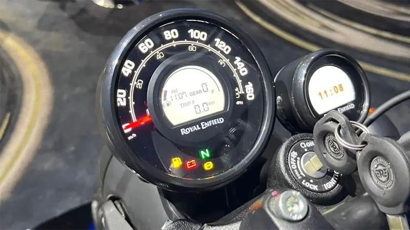 Kluster instrumen sepeda motor Royal Enfield Hunter 350 - autoini