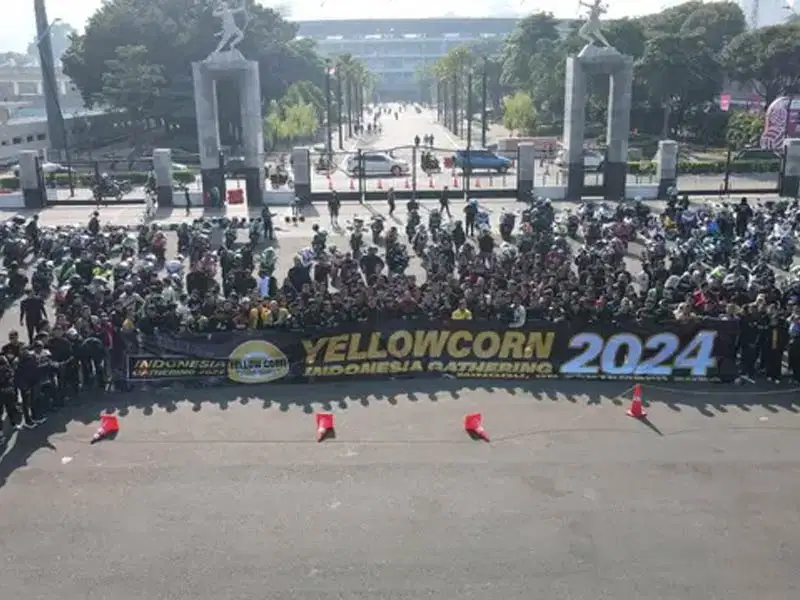 Yellocorn Gatehring 2024 bike event in Jakarta-Indonesia-autoini