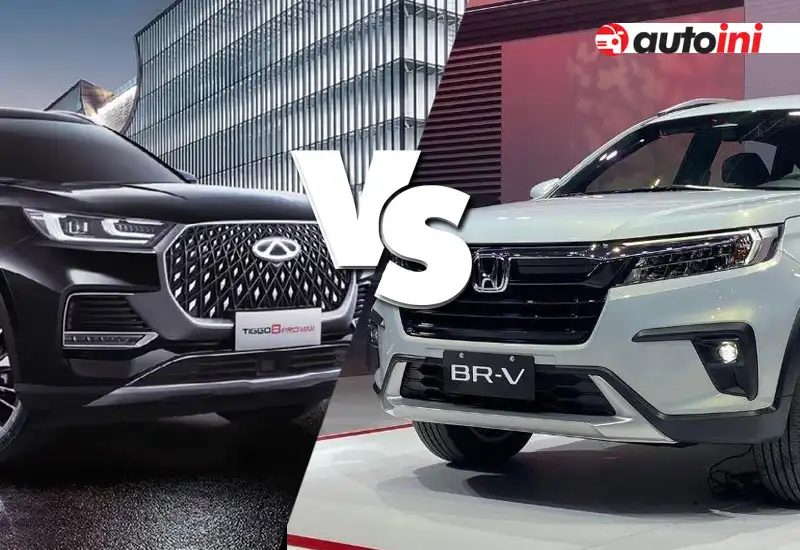 Perbandingan Chery Tiggo 8 vs Honda BR-V Comparison between Chery Tiggo 8 and Honda BRV