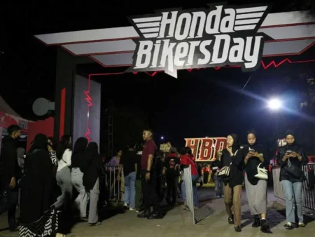 Honda Bikers Day 2024 celebrated at Akkarena Beach, Makassar Indonesia autoini