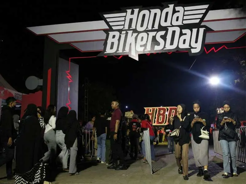 Honda Bikers Day 2024 celebrated at Akkarena Beach, Makassar Indonesia autoini