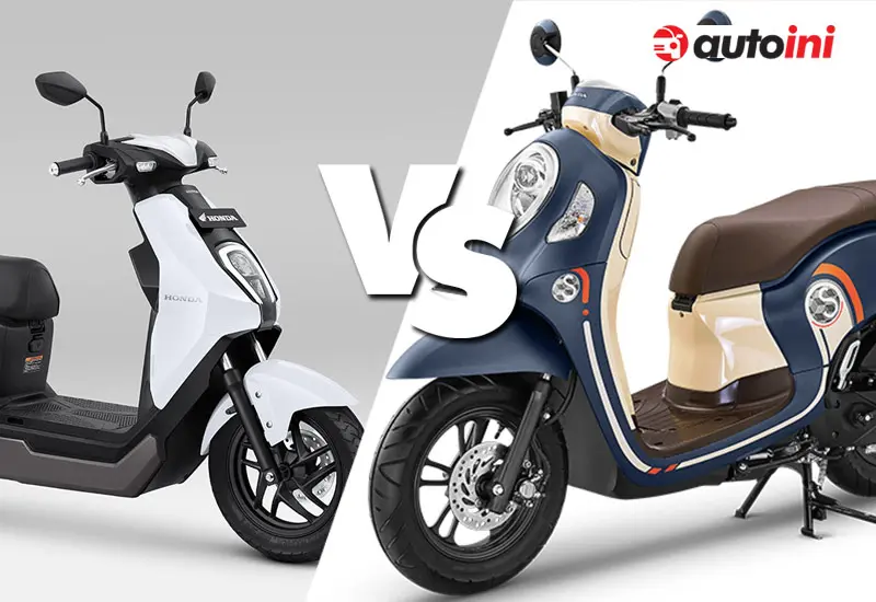 Perbandingan Honda ICON e vs Honda Scoopy Comparison between Honda ICON e and Honda Scoopy