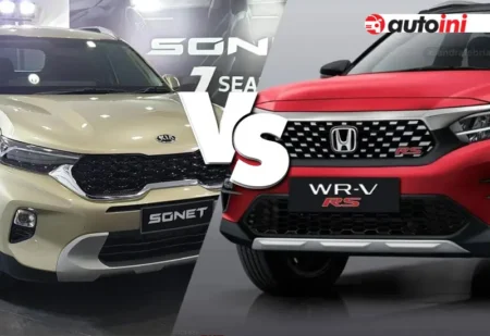 Comparison between Kia Sonet and Honda WR-V