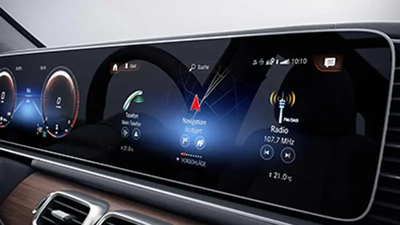 Infotainment Mercedes-Benz GLS 450 Indonesia autoini