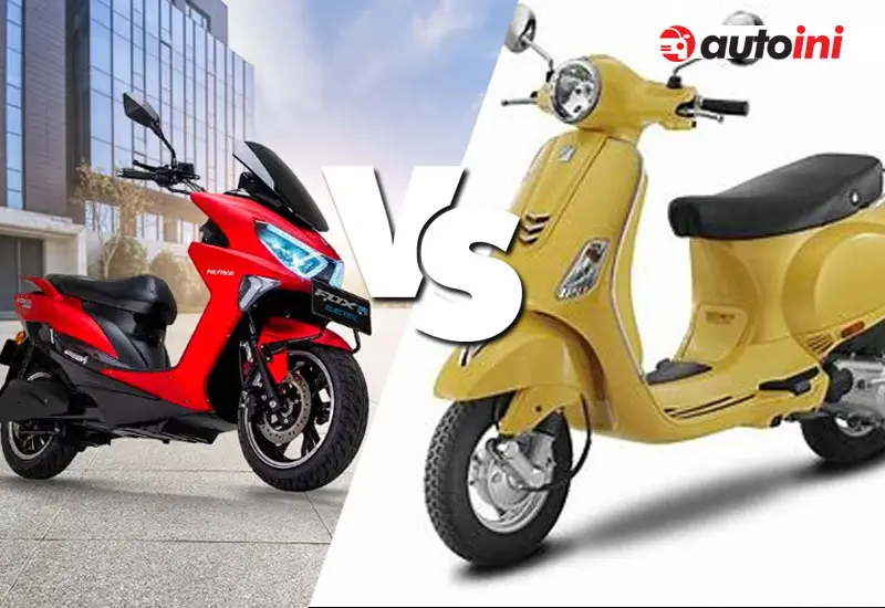 Comparison between Polytron Fox 500 and Vespa LX