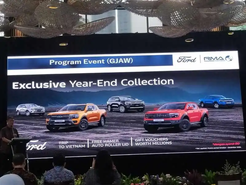 Ford Will Showcases Two New Models at GJAW 2024 in Indonesia