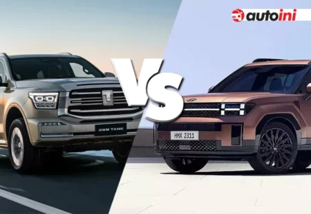 Comparison between GWM TANK 500 HEV vs Hyundai Santa FE