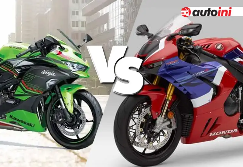 Comparison between Kawasaki Ninja ZX-25RR and Honda CBR1000RR-R