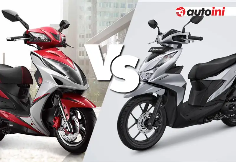 Perbandingan Kymco Racing King 150i vs Honda Beat Comparison between Kymco Racing King 150i vs Honda Beat Deluxe