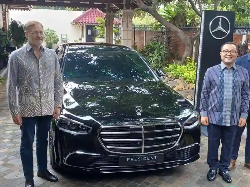 The Mercedes-Benz S-Class President Edition in Indonesia