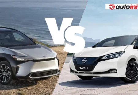 Toyota BZ4Z vs Nissan Leaf Indonesia - autoini