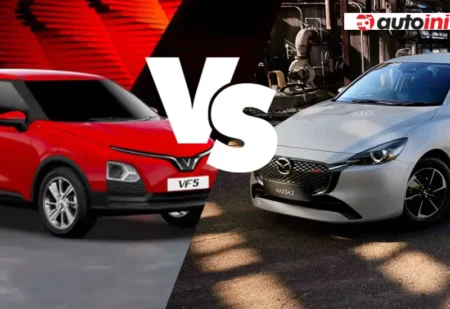 VinFast VF 5 vs Mazda 2 Indonesia - autoini