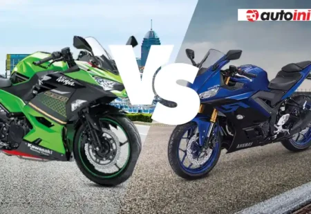 Kawasaki Ninja 250 vs Yamaha YZF-R25 Comparison Indonesia - autoini