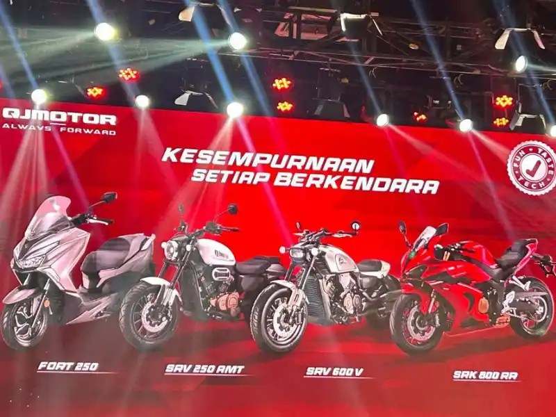 QJMotor Meluncurkan 4 Sepeda Motor Baru di Indonesia QJMotor Launches 4 New Motorcycles in Indonesia - autoini