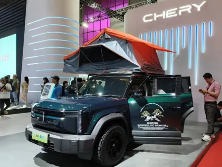 Chery J6 EV Offroad SUV Sells 1,200 Units in Early 2025 Indonesia - autoini