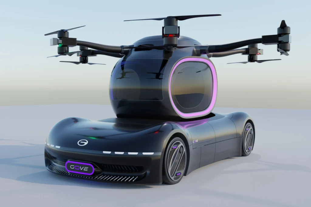 GAC Flying Car at Shanghai Auto Show 2025