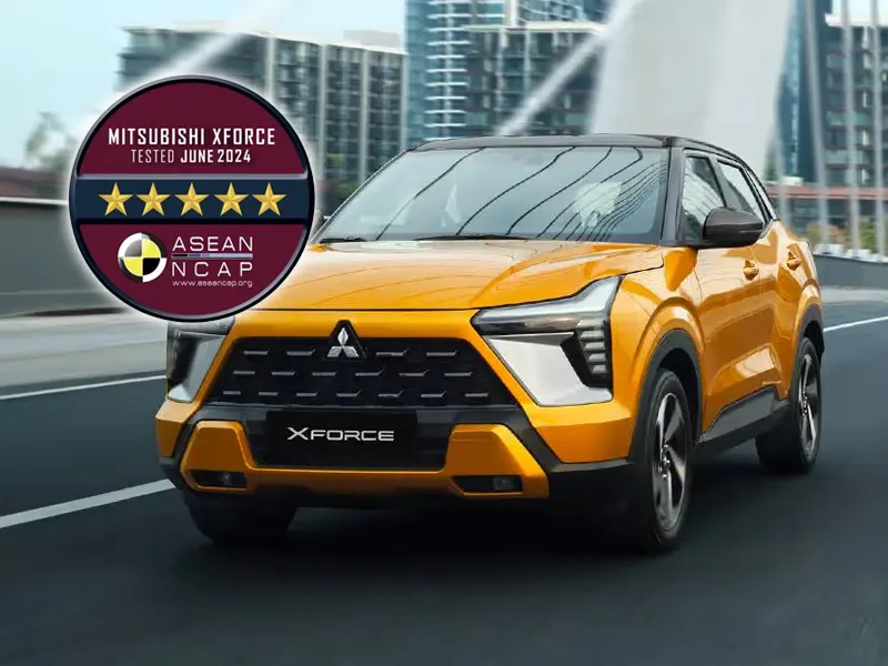 Mitsubishi Xforce Hybrid Gets 5-Star Safety Rating in ASEAN NCAP Crash Test Mitsubishi Xforce Hybrid Gets 5-Star Safety Rating in ASEAN NCAP Crash Test Indonesia - autoini