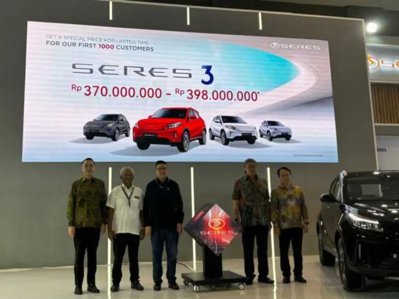 Seres 3 Pre-Order Starts at PEVS 2025 Indonesia - autoini