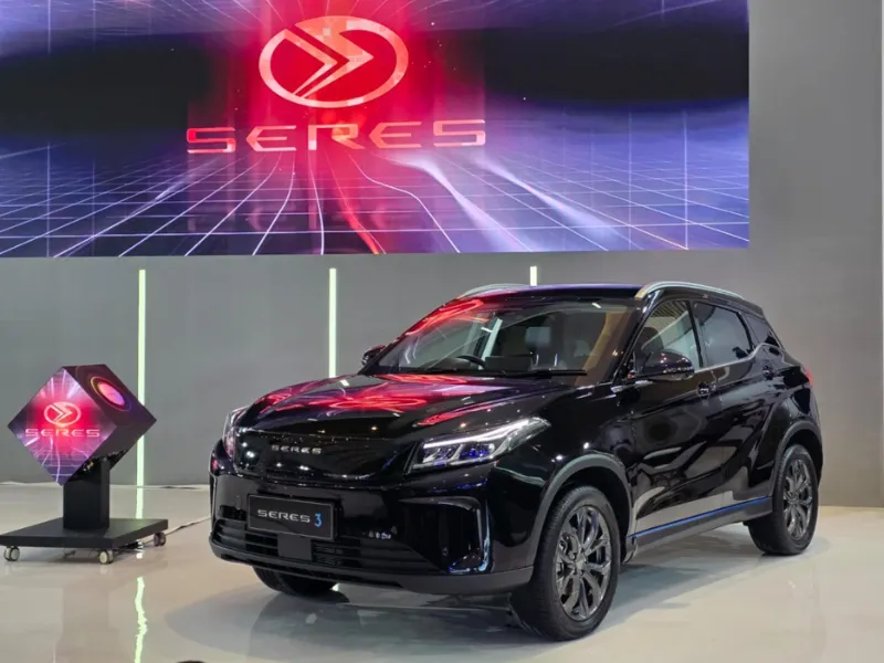 Seres 3 Showcased at PEVS 2025 with IDR 1M Booking Fee Indonesia - autoini