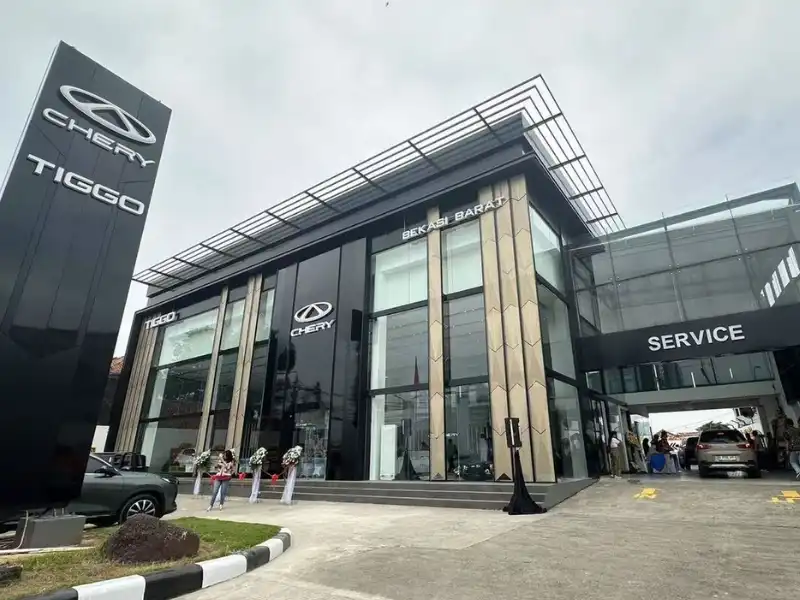 Chery Membuka Dealer Terbesar di Jabodetabek, Indonesia Chery opens its biggest dealership in Bekasi, Jabodetabek - autoini