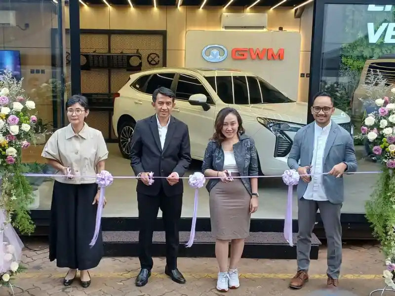GWM Gatsu Buka Diler Baru di Jakarta dengan Fasilitas Stasiun Pengisian EV GWM Gatsu opens new dealership in Jakarta with EV charging station facilities - autoini