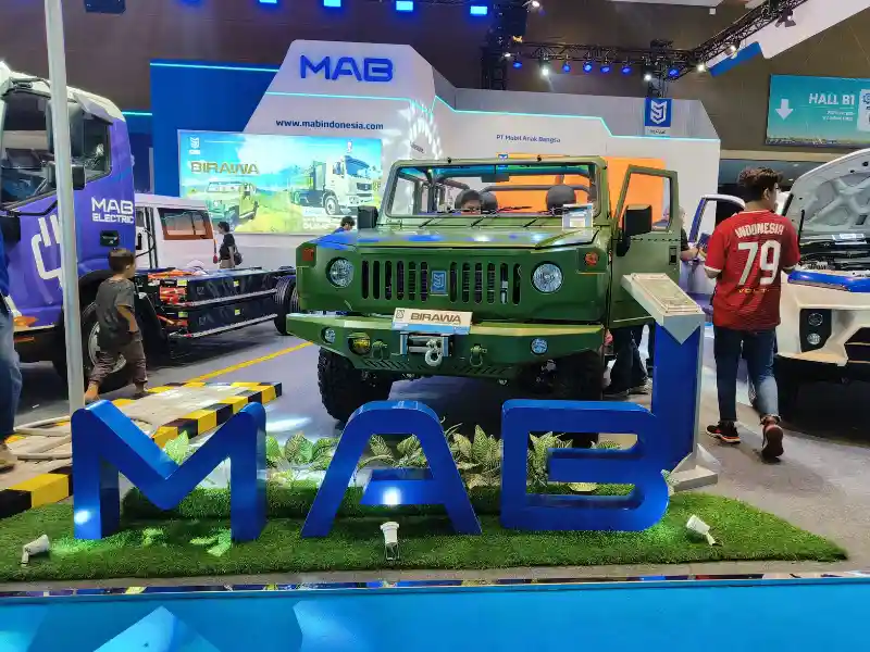 MABI Motors Unveils ‘Birawa’ Electric Military Jeep at PEVS 2025 MABI Motors Birawa Electric Military Jeep at PEVS 2025 - autoini