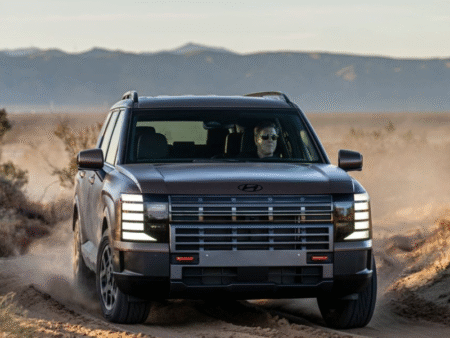 U.S. SUV and Pickup Sales Grow in May 2025, Ford and Hyundai Lead Hyundai SUV on display, reflecting strong sales growth in the US market in May 2025 - autoini