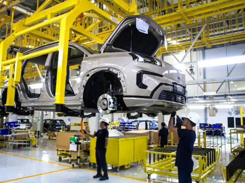 Indomobil and GAC Aion electric vehicle assembly plant inauguration - autoini