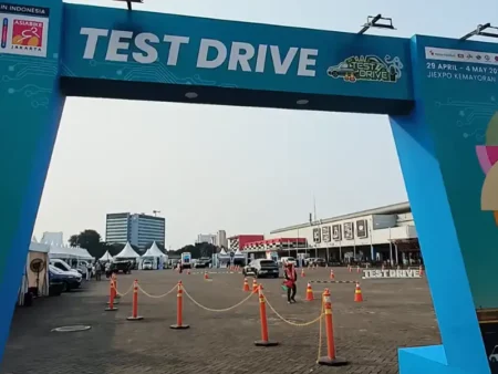 Test Drive Location at PEVS 2025, JIEXPO Indonesia - autoini