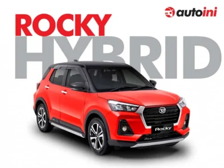 Daihatsu Rocky Hybrid showcased at GIIAS 2025 alongside competitors