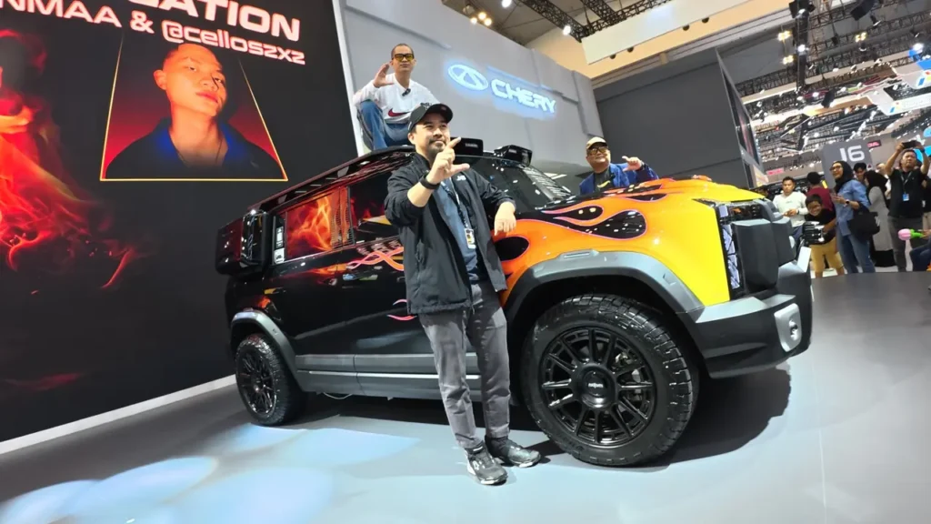 Chery J6 dibuat khusus oleh Cellos dan NMAA untuk Giveaway IMX