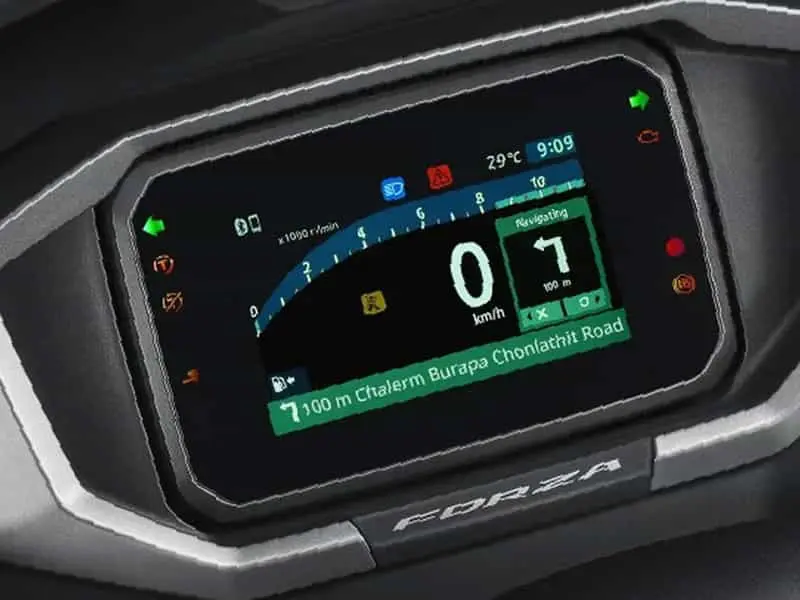 Skuter mewah Honda Forza 250 2025 dengan Layar TFT baru